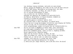 Transkription des Lebenslaufes von Balthasar Uchländer. 13.07.1691
