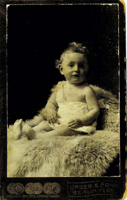 Mein Vater: Hellmut Walther. Aufnahme 1912