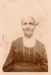 Urgroßmutter Maria Rosina Liese, geb. Michael. Aufnahme um 1920