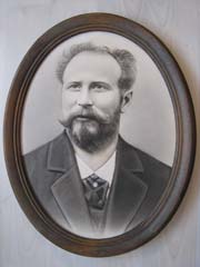 Urgroßvater Wilhelm Röhrig. Aufnahme um 1892