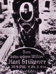 Carl Stülpner. Die Grabstätte