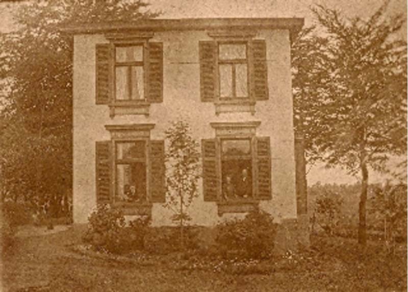 Wohnhaus meiner Urgroßeltern Röhrig in Wermelskirchen. Um 1985